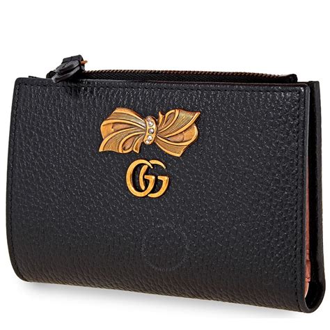 black suede gucci wallet|black Gucci wallet women's.